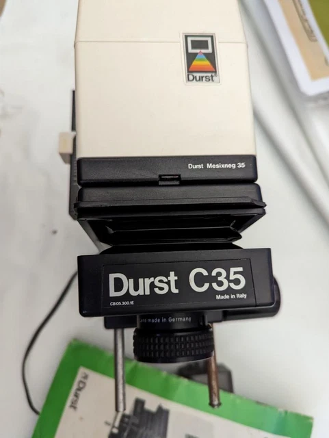 Durst C 35 Enlarger with Mesixneg 35 Colour mixing Head Instructions - No Base