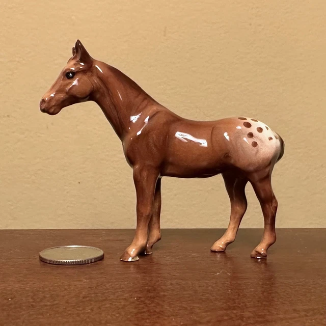 Hagen-Renaker #2011-1 Mini Appaloosa Mare Baseless/Alone - 2013 COLOR VARIATION