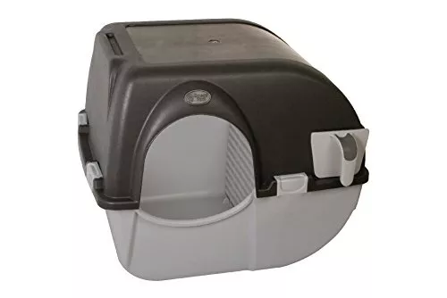 Omega Paw Self-Cleaning Litter Box, Large, Green and Beige - RALG4 - 62066166...