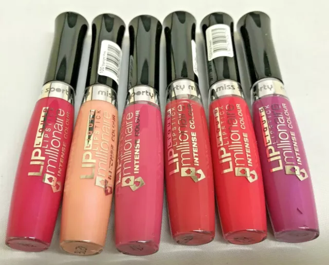 Miss Sporty Lip Millionaire Liquid Lipstick  Party Make Up Intense Colour 8.5Ml