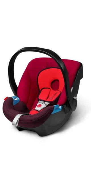 Cybex Silver Babyschale Aton Rumba Red rot Gruppe 0+ Kindersitz Babysitz