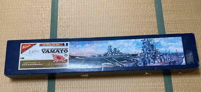 NICHIMO 1/200 COMPLETE Scale Model Battleship Yamato Plastic model ...