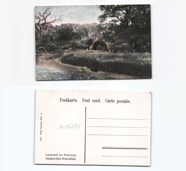 (n16694)   Ansichtskarte Waterberg Deutschsüdwestafrika, ungebraucht, Verla