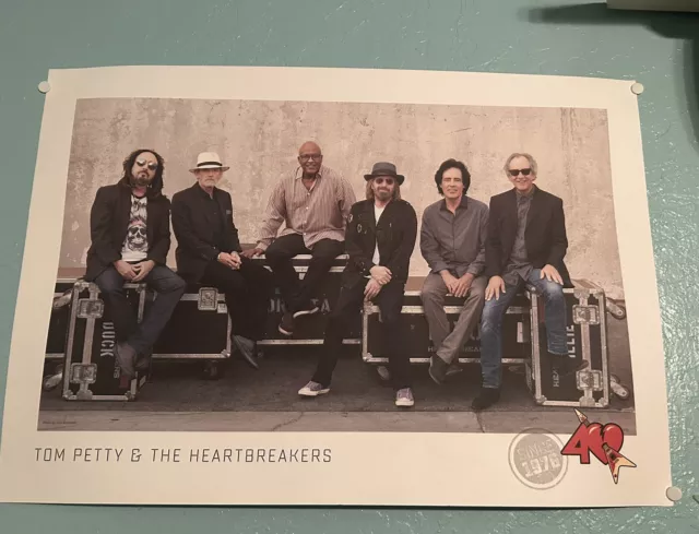 Tom Petty And The Heartbreakers 40Th Anniversary Tour Poster