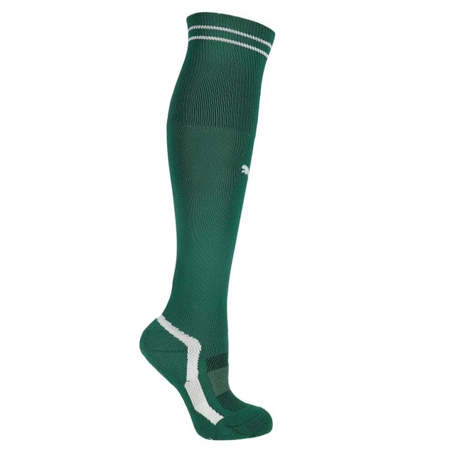 Puma V Elite Knee High Soccer Socks Youth Boys Green Athletic Casual 890741-03-Y