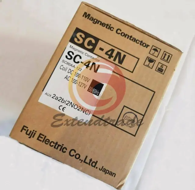One Fuji Magnetic Contactor SC-4N DC 100-110V 50/60Hz New