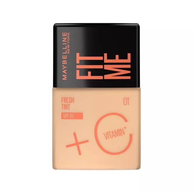 Maybelline New York Fit Me Fresh Tint, mit LSF 50 PA+++ & Vitamin C 30 ml FS