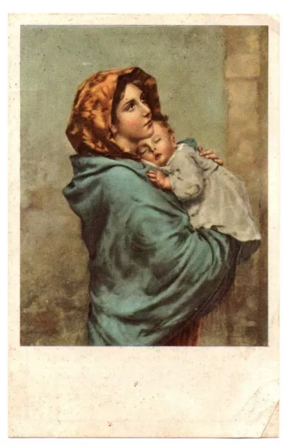 Santino 88. Holy card. Madonna col bambino