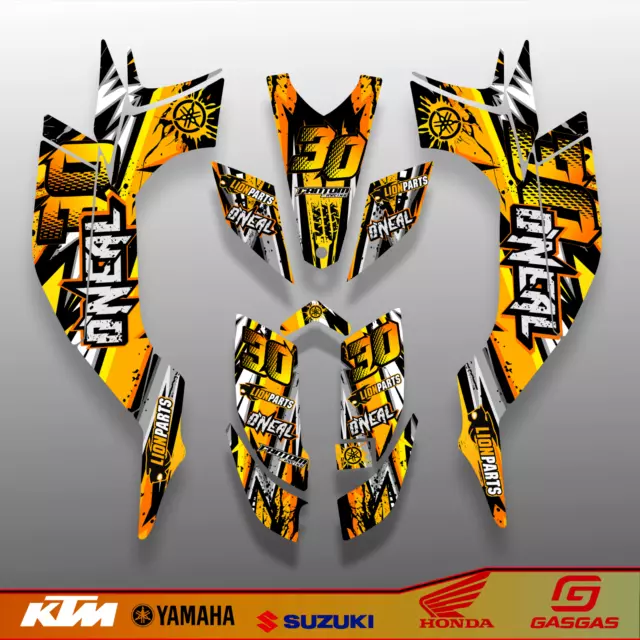 Grafik Set Yamaha YFZ 450 - 2003 2004 2005 2006 2007 2008 Sticker Aufkleber Kit