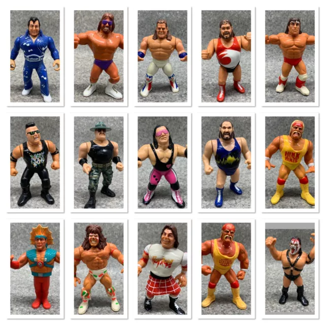 Wwf action figures 1990s discount