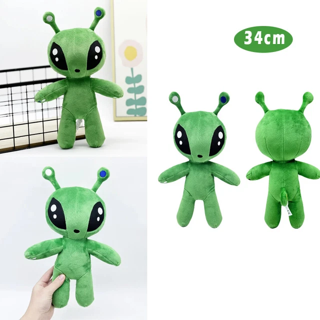 IKEA AFTONSPARV Soft Plush Toys Cute Green Alien Stuffed Animal Cuddling Doll Christmas Birthday Baby Kids Gifts