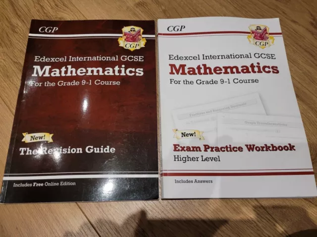 CGP GCSE Maths Edexcel Revision Bundle: Higher (Grade 9-1) , Revision/Practice