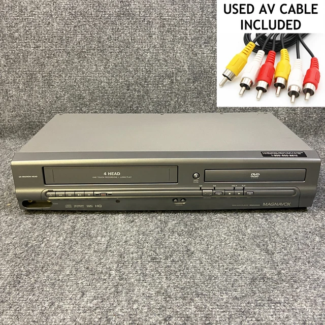 MAGNAVOX DVD/VCR COMBO Player 4HEAD HIFI VHS Recorder MWD2205 No