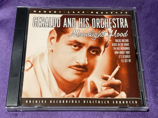 Geraldo & His Orchestra - Moonlight Mood - CD Album - 2001 Pegasus - NEW