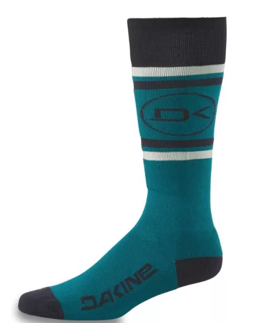 NWT DAKINE WOMANS FREERIDE SOCKS $25 S/M Deep Teal Medium Weight