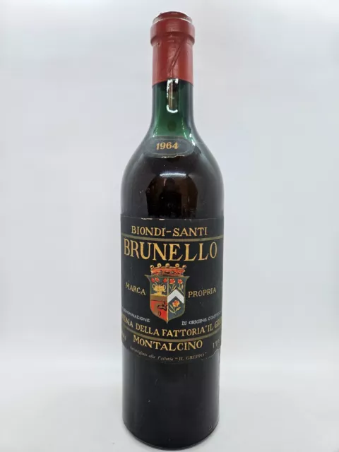 Brunello di Montalcino Doc 1964 Biondi-Santi