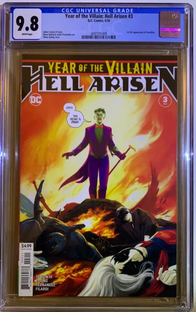 Year of the Villain: Hell Arisen #3 - 2020 - 1st Full App Punchline - CGC 9.8