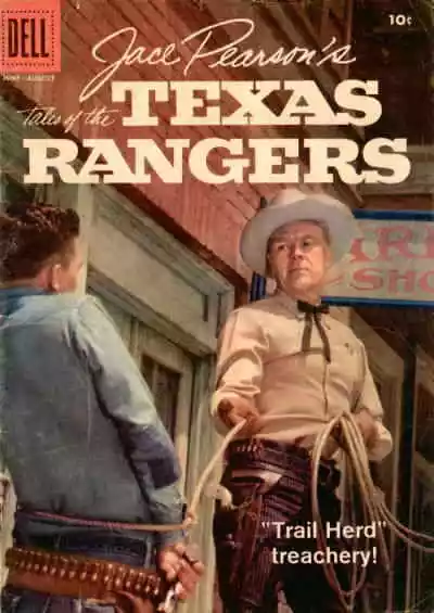 Jace Pearson's Tales of the Texas Rangers #20 VG; Dell | low grade - June 1958 p