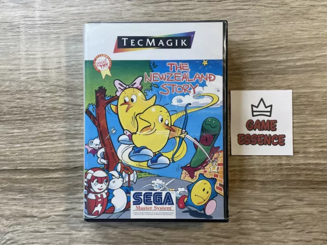 The Newzealand Story SEGA Master System Complet PAL EUR New Zealand MS