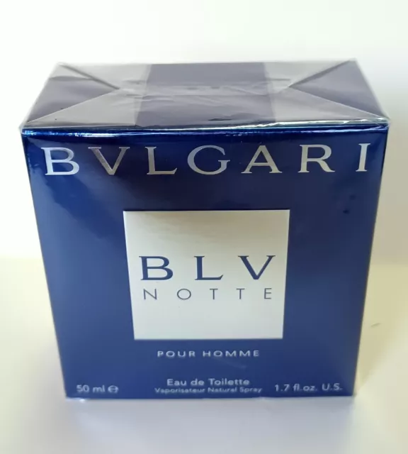 BVLGARI BULGARI BLV NUIT PARA HOMBRE EDT 50 ml NAT. SPRAY NUEVO / FOLIE