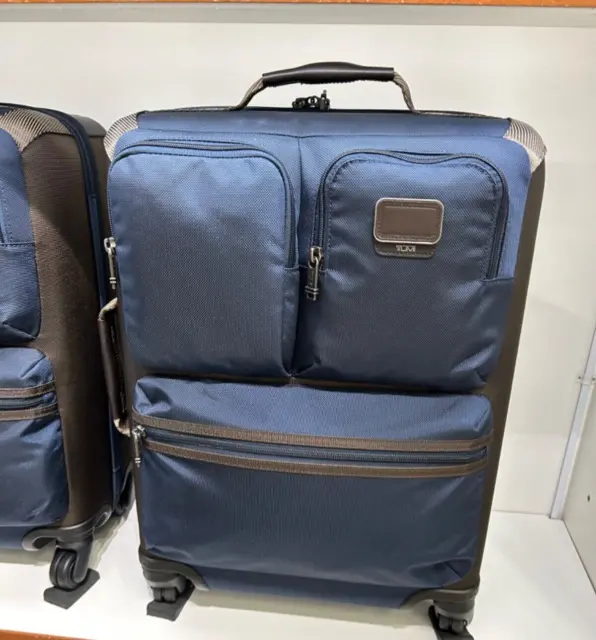 NEW Tumi Ellison Continental Expandable 4 Wheel Packing Suit Case - NAVY BLUE
