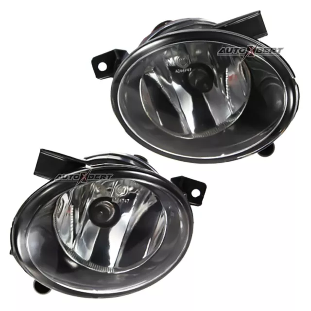 2x For VW Golf Jetta MK6 Touran Caddy Eos Front Bumper Fog Light Lamp Headlight