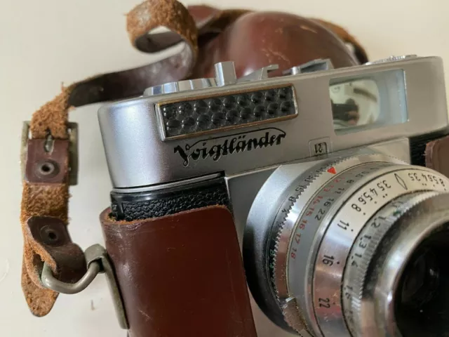 Macchina Fotografica VOIGTLANDER VITO BL con custodia OTTIME CONDIZIONI 3