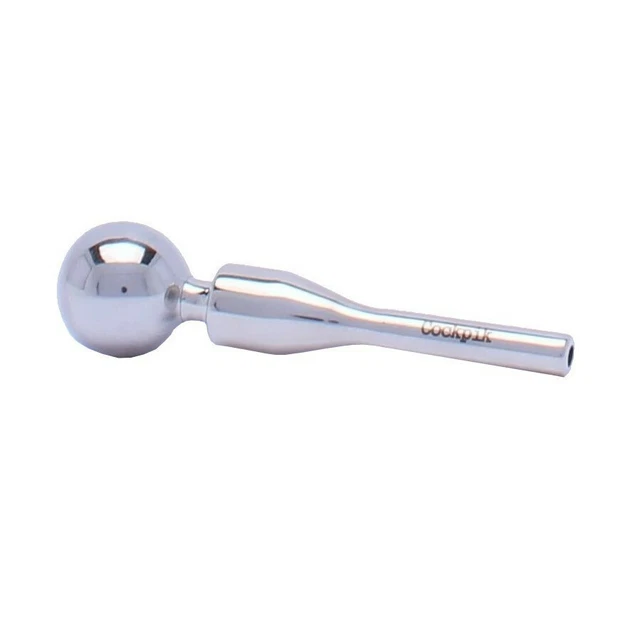 Sextoy SM - Tige à Urètre (Sounding) Avec Plug Pénis à Bille 12 Mm - Marque Cockpik - Neuf
