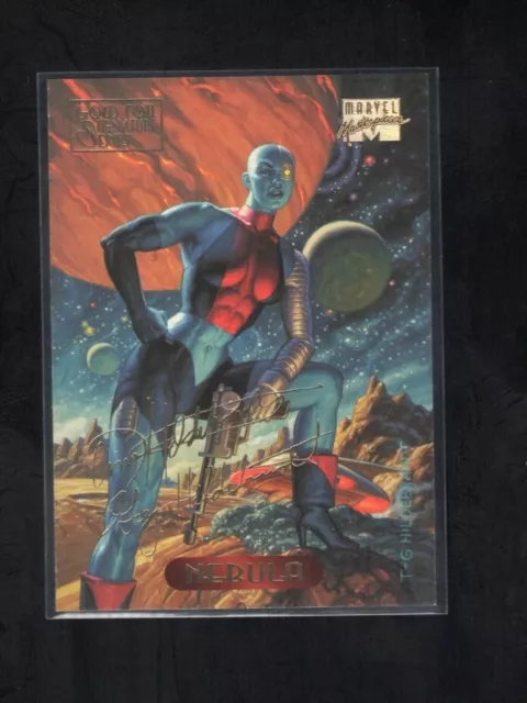 1994 Marvel Masterpiece Gold Signature Series #82 Nebula