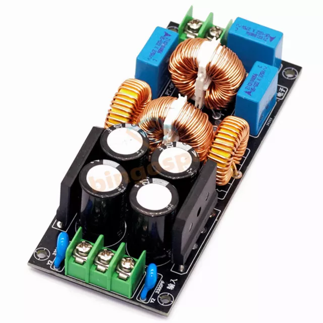 4A/10A/20A Power Filter EMI Module Audio Amplifier High Frequency Filter Board