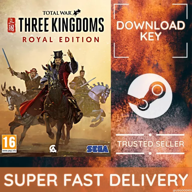 Total War: THREE KINGDOMS ROYAL EDITION - [2019] PC/MAC STEAM KEY 🙂