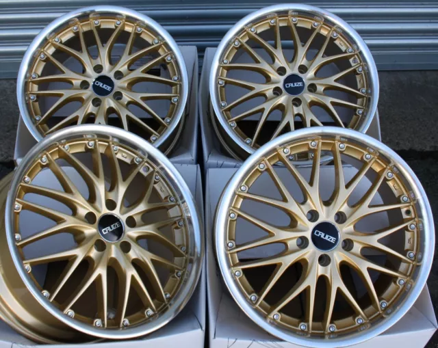 18 " Or 190 Roues Alliage Pour Vauxhall Adam Astra Astravan Calibra Corsa VX220