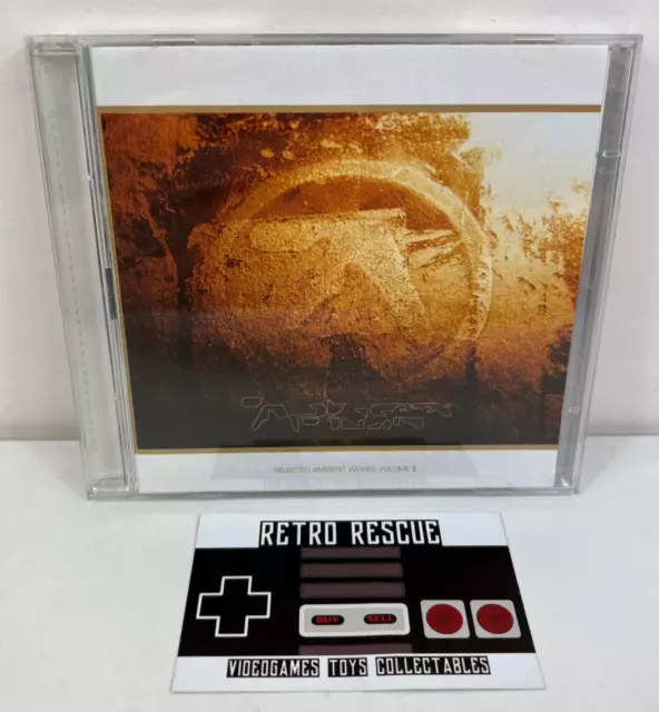 Aphex Twin Selected Ambient Works Volume II CD Album x2 Disc Electronic Ambient