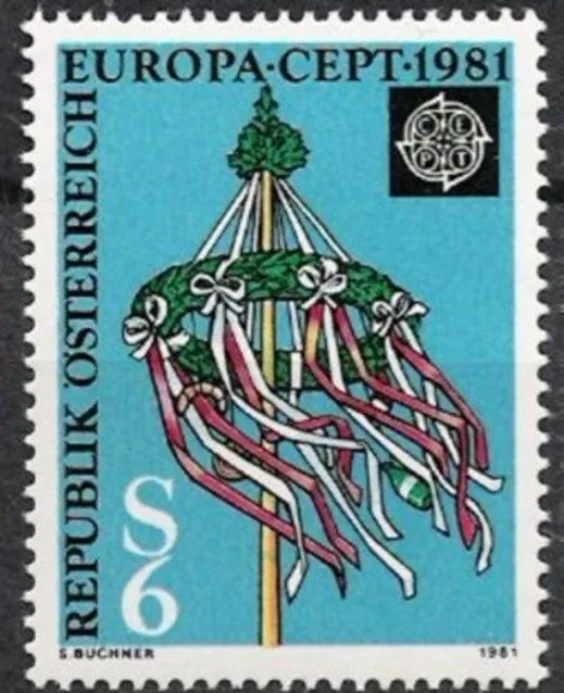 Österreich Nr.1671 ** Europa, Cept 1981, postfrisch