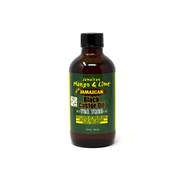 Jamaican Mango & Lime Black Castor Oil Tea Tree 4oz