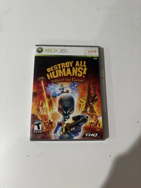 DESTROY ALL HUMANS Path of the Furon (Microsoft Xbox 360, 2008