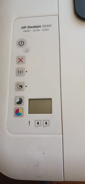 HP DESKJET 2540 All-in-One Printer/Scanner in excellent condition £22. ...