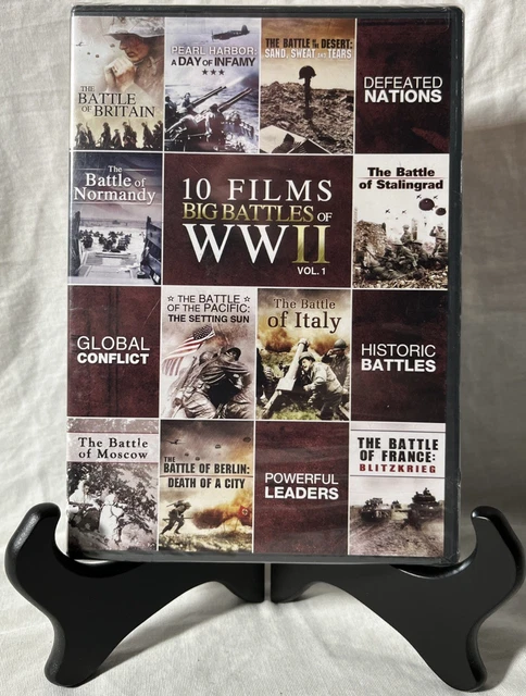 その他 10-Film Big Battle of Wwii - 1 [DVD] 10-Film Big Battle of WWII: Volume 1 (DVD) *NEW AND SEALED