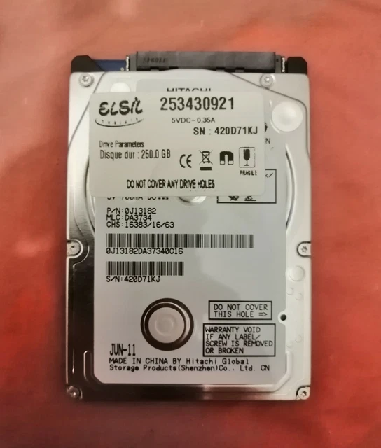 Disque Dur NUMERICABLE / LIVEBOX 4 / SFR 250Go d'Origine, COLIS + SUIVI 48H