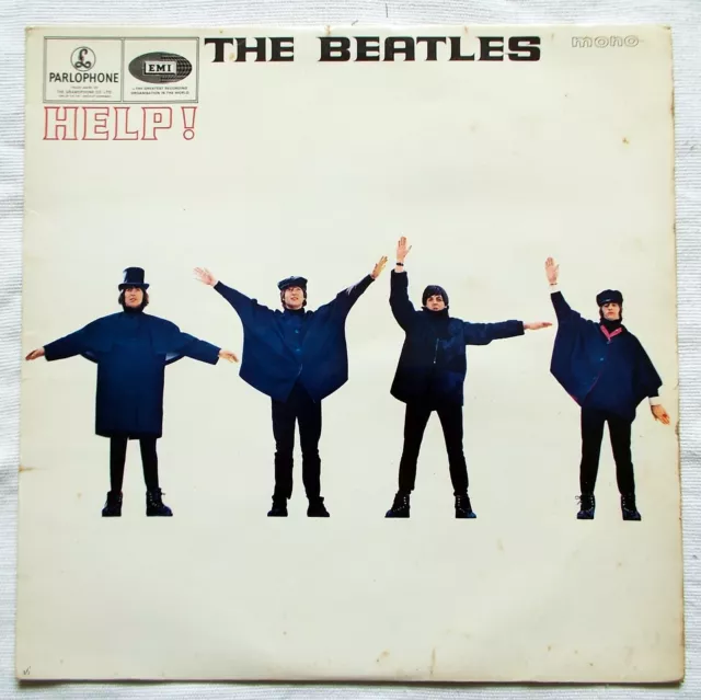 The Beatles - Help! - Original 1965 Mono Parlophone PMC 1255 - KT Tax code