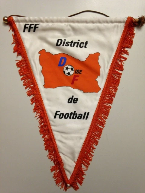 Fanion Football Américain FFFA - Angleterre France 1987, 31x22 Cm