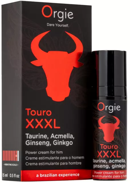 ORGIE Touro XXXL Power Cream zur Verbesserung und Vergrößerung der Erektion