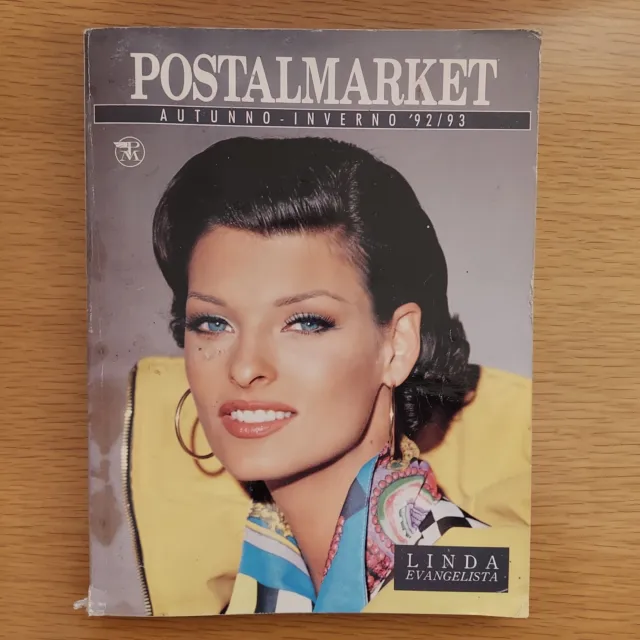 Catalogo POSTALMARKET N°65 - AUTUNNO INVERNO 92-93 / LINDA EVANGELISTA