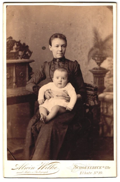 Fotografie Alwin Wilke, Schoenebeck a /Elbe, Elbstrasse 10, Portrait bürgerlich