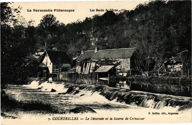 CPA COURTEILLES - Le Déversoir et la Scierie de Crévecoeur (181682)