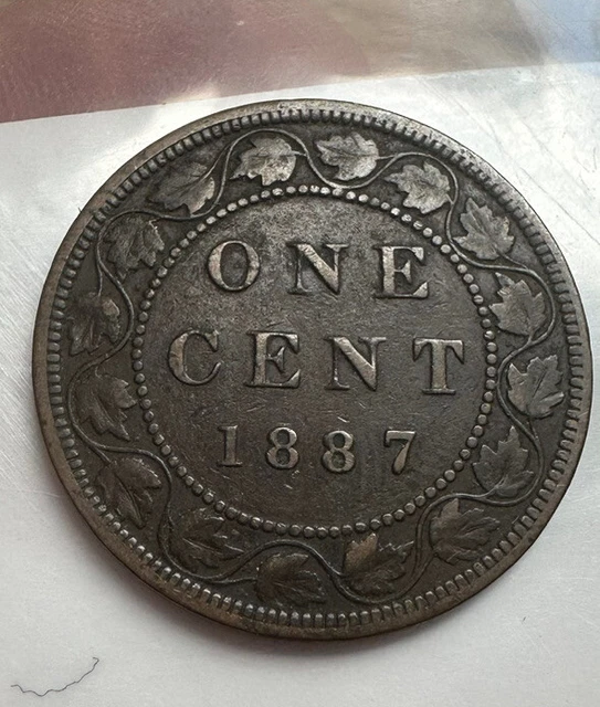 Canada 1 Cent 1887