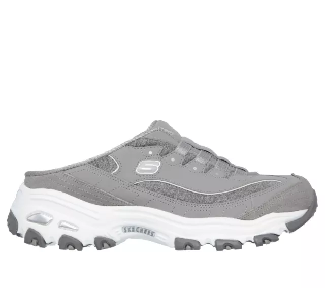 Women's Skechers D'Lites® - Resilient Casual Sporty Shoes GRAY - Medium Size US