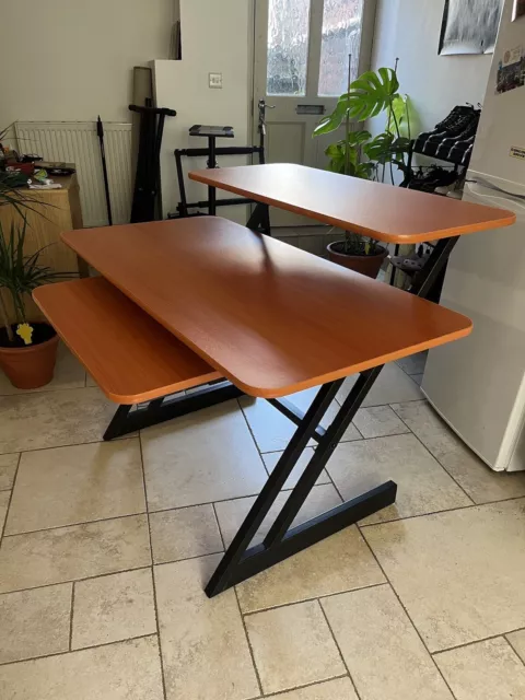 3 Tier Computer Desk - Home-Studio / Graphic Design / Work-From-Home Set-Up