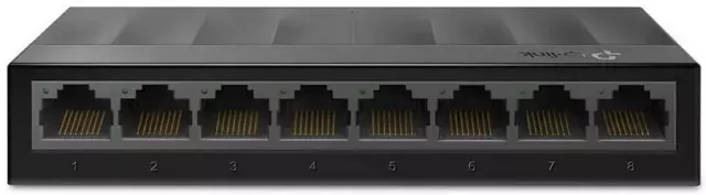 TP-Link LS1008G 8-Port Desktop Gigabit Ethernet Network Switch Plug and Play UK