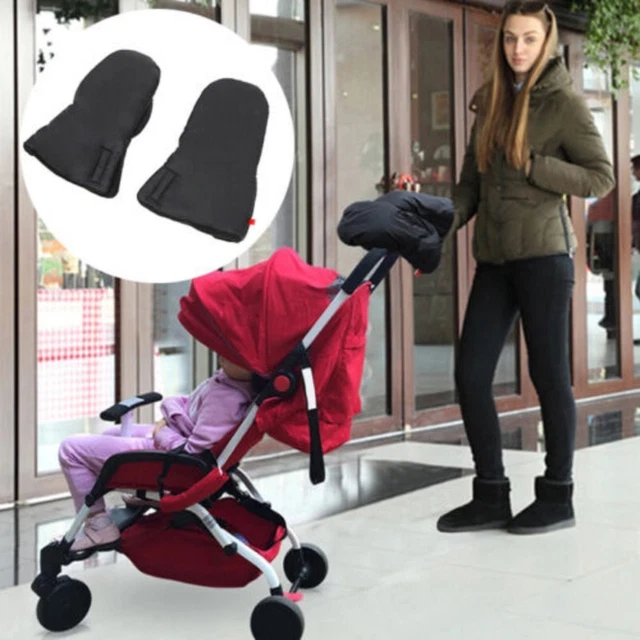 en peluche Poussette à main bébé Pushchair Pram Gant Mitaines d'hiver